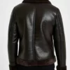 Men’s Black Berry B3 Bomber Top Leather Jacket