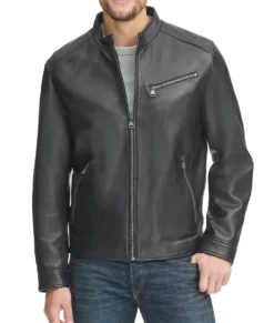 Men’s Black Classic Real Leather Jacket