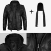 Men's Black Full Grain Leather Jackets