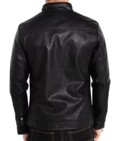Men’s Black Top Leather Jacket