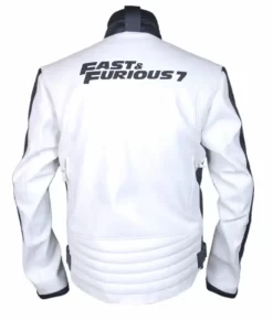 Men’s Furious 7 Cafe Racer Real Leather Jacket