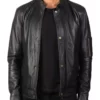 Men’s Hank Café Racer Leather Jacket