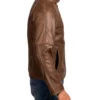 Men’s Jonas Café Racer Top Leather Jacket