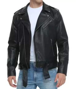 Men’s Marcel Black Leather Jacket