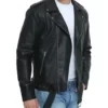 Men’s Marcel Black Real Leather Jacket