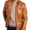 Men’s Marshall Brown Leather Jacket
