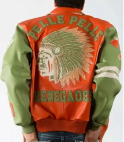 Mens Pelle Pelle Chief Keef Premium Grain Pure Leather Jacket