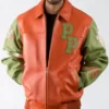 Mens Pelle Pelle Chief Keef Premium Grain Real Leather Jacket