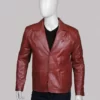 Men’s Red Classic Real blazer