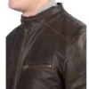 Men’s San Antonio Café Racer Leather Jacket