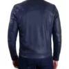 Men’s Skinny Slim Café Racer Genuine Leather Jacket