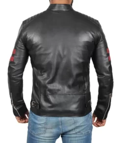 Men’s Solomon Café Racer Real Leather Jacket