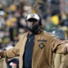 Mike Tomlin Steelers Brown Jacket