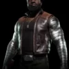 Mortal Kombat 11 Jax Leather Brown Vest