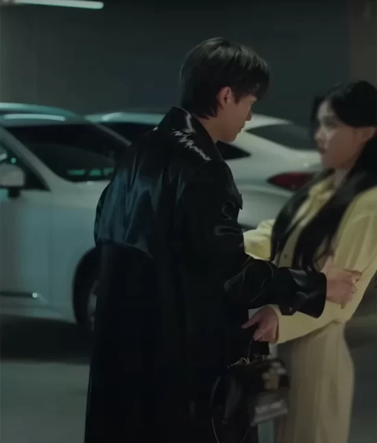 My Demon Jeong Goo-Won Real Black Trench Coat