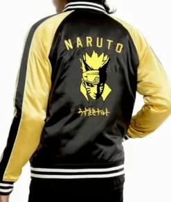 Naruto 07 Black Bomber Luxury Jacket