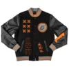 Naruto Hidden Leaf Black Varsity Best Jacket