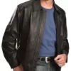 Newton Black Premium Top Leather Jacket