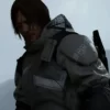Norman Reedus Video Game Death Stranding Sam Porter Bridges Grey Hooded Jacket