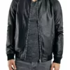 Now You See Me 2 Jack Wilder Black Bomber Best Jacket