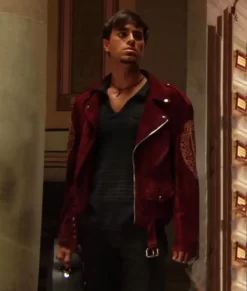 Once Upon a Time in Mexico Enrique Best Suede Leather Jacket