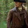 Outlander Sam Jamie Fraser Top Leather Coat