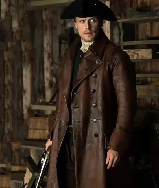 Outlander Sam Jamie Fraser Coat