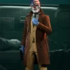 Payday 3 Dallas Brown Trench Real Leather Coat