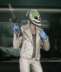 Payday 3 Wolf White Best Leather Jacket
