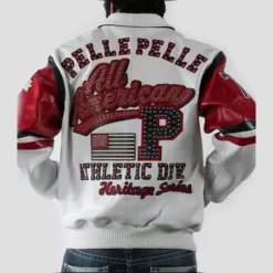 Pelle Pelle All American Heritage Series White Top Leather Jacket