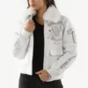 Pelle Pelle American Bombshell White Leather Jacket