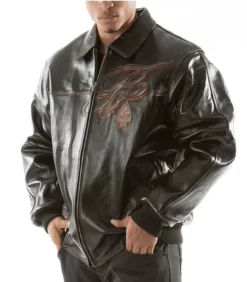 Pelle-Pelle-Badged-Royal-Black-Leather-Jacket-1