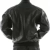 Pelle-Pelle-Basic-Applique-Black-Plush-Leather-Jacket