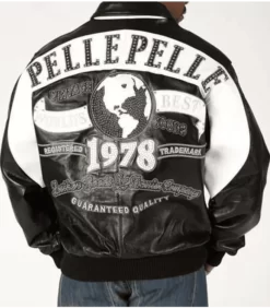 Pelle-Pelle-Black-White-Worlds-Best-1978-Studded-Jacket