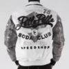 Pelle Pelle Custom 78 Speed Shop Soda Club Men's White Pure Leather Jacket