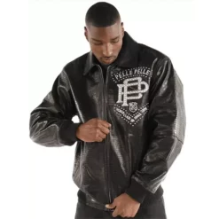 Pelle Pelle Elite Series Black Genuine Leather Jacket