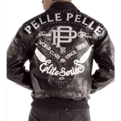 Pelle Pelle Elite Series Black Pure Leather Jacket