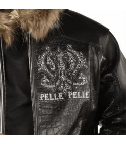 Pelle-Pelle-Fearless-Black-Leather-Jacket