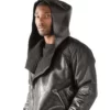 Pelle-Pelle-Fur-Lined-Asymmetrical-Hooded-Jacket