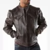 Pelle Pelle Ghost Brown Genuine Leather Jacket