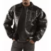 Pelle Pelle Immortal Black Croc Genuine Leather Jacket