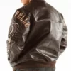 Pelle-Pelle-Independent-Society-Brown-Leather-Jacket