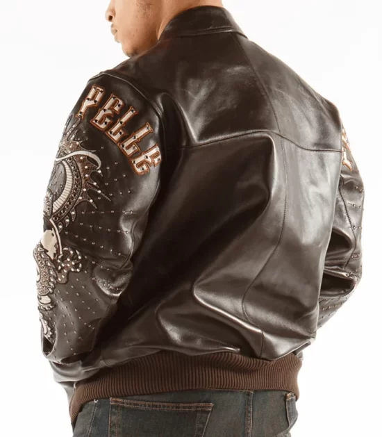 Pelle-Pelle-Independent-Society-Brown-Leather-Jacket