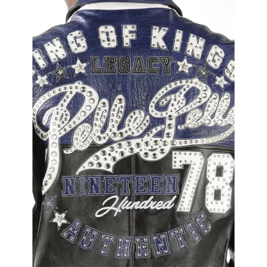 Pelle-Pelle-King-Of-Kings-1978-Legacy-Blue-And-Black-Genuine-Leather-Jacket