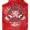 Pelle Pelle Ladies American Rebel Red Top Leather Jacket