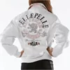 Pelle Pelle Ladies American Rebel White Pure Leather Jacket