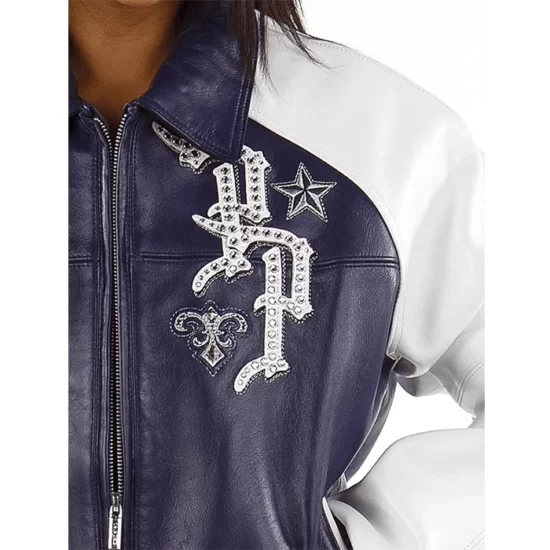 Pelle Pelle Ladies Limited Purple Full Genuine Leather Jacket