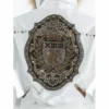 Pelle Pelle Ladies Mb Emblem Fur Hood White Full Genuine Leather Jacket