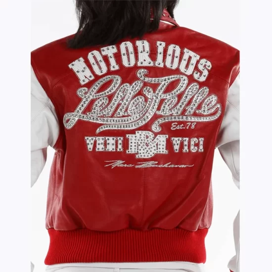 Pelle Pelle Ladies Notorious Red full Genuine Leather Jacket