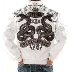 Pelle Pelle Lethal White Real Leather Jacket